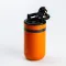 Дорожный термос с ручкой CCKU оранжевый термос металлический (HP45605O)