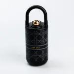 Дорожній термос із ручкою CCKU чорний термос металевий (HP45605B)