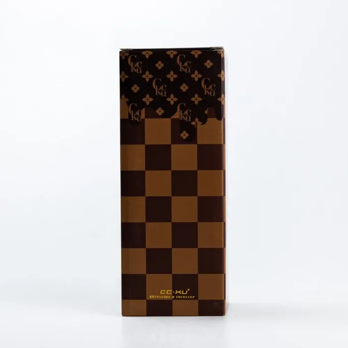 Дорожній термос із ручкою CCKU коричневий термос металевий (HP45605BR) - зображення 3