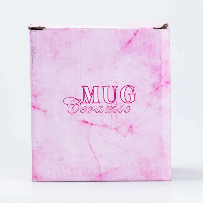 Чашка керамическая с рисунком единорога 400 мл Aura Голубая (HP7187BL) - изображение 3