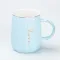 Чашка керамическая для чая и кофе 400 мл Love Голубая (HP7188BL)