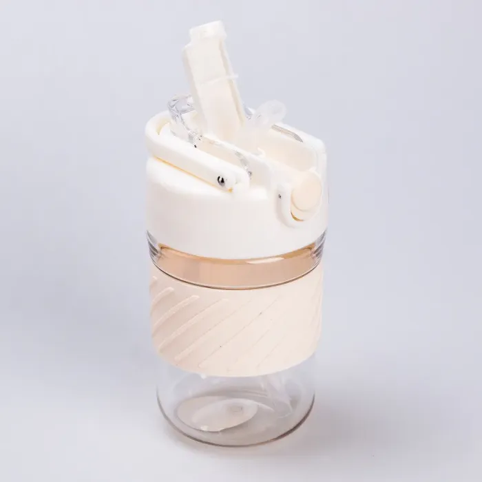 Бутылка для воды многоразовая 450мл белая бутылочка для воды (HP28486W) - изображение 1