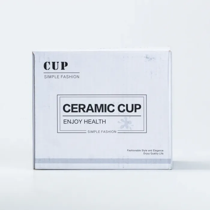 Чашка с бамбуковой крышкой и ложкой керамическая 350 мл (HP7201LB) - изображение 4