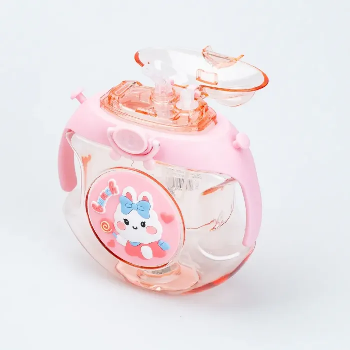 Детская бутылка для воды Doughn Spray Cup розовая бутылочка для воды (HP28485P) - изображение 3