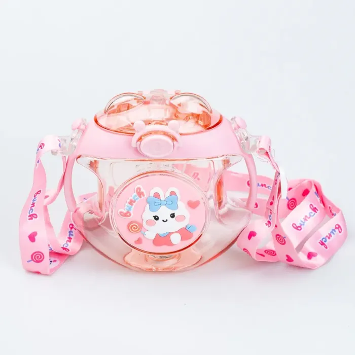 Детская бутылка для воды Doughn Spray Cup розовая бутылочка для воды (HP28485P) - изображение 5