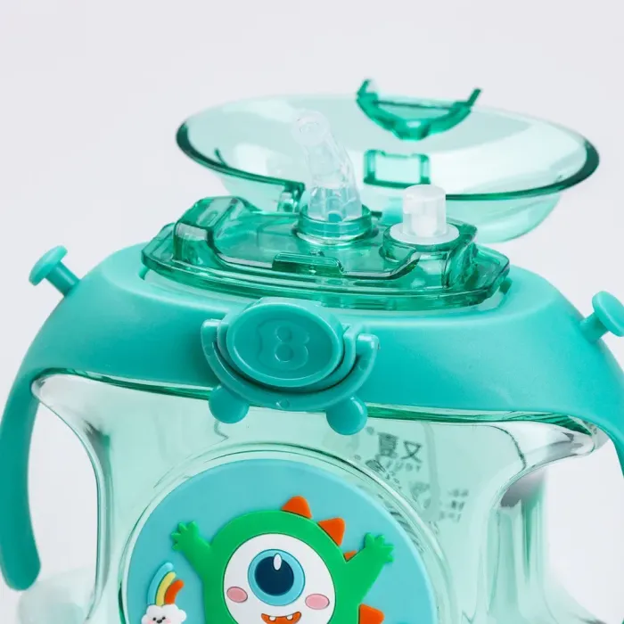 Детская бутылка для воды Doughn Spray Cup зеленая бутылочка для воды (HP28485GR) - изображение 5