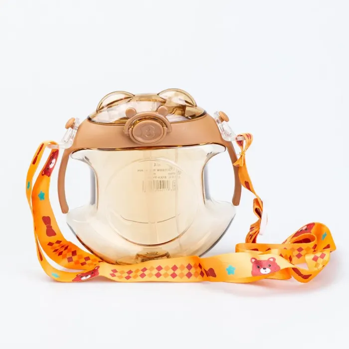 Детская бутылка для воды Doughn Spray Cup коричневая бутылочка для воды (HP28485BR) - изображение 2