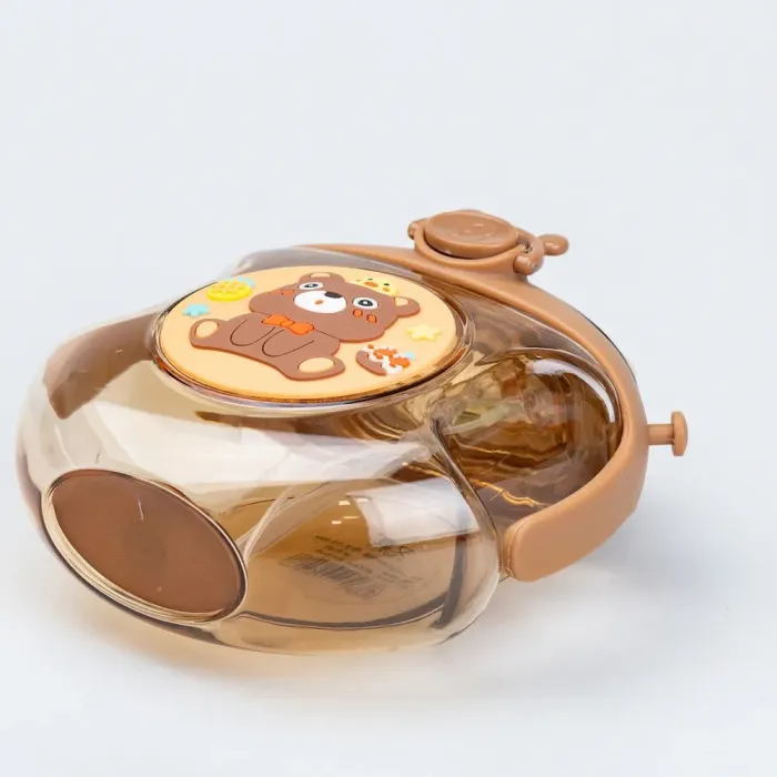 Детская бутылка для воды Doughn Spray Cup коричневая бутылочка для воды (HP28485BR) - изображение 4