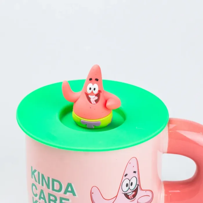 Чашка керамическая с крышкой "Патрик Стар" 400 мл Patrick Star (HP7216patrik) - изображение 3