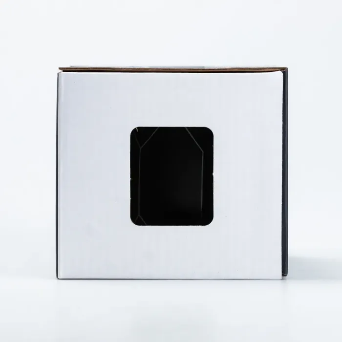 Чашка керамическая с крышкой 350 мл Черная (HP7207B) - изображение 4