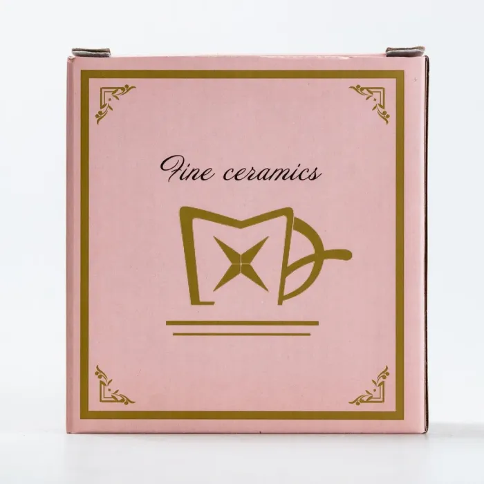 Чашка керамическая для чая и кофе 400 мл кружка универсальная Белая (HP7189W) - изображение 3