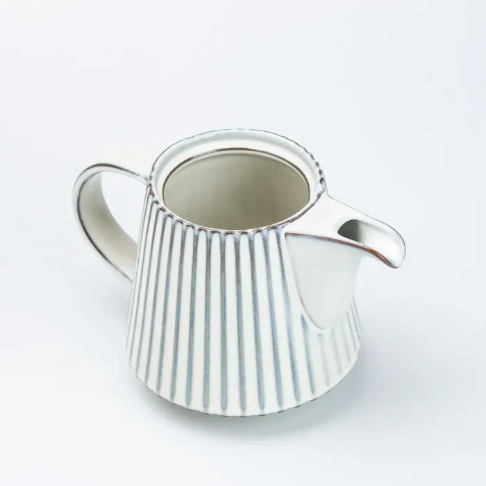 Чайник для заварювання 850 мл керамічний з бамбуковою кришкою Білий (HP7211W) - зображення 2