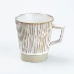 Чашка керамічна для чаю та кави 300 мл у стилі ретро Золотиста (HP7208G)