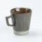 Чашка керамическая для чая и кофе 300 мл в стиле ретро. (HP7208graphite)