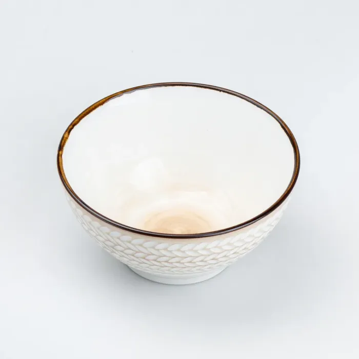 Тарілка супниця глибока кругла керамічна тарілки обідня (HP23386) - зображення 2