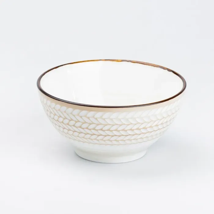 Тарілка супниця глибока кругла керамічна тарілки обідня (HP23386) - зображення 1