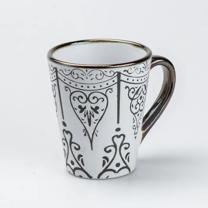 Набор столовой посуды 4 предмета чашка/миска для супа/салатник/обеденная тарелка (HP20345) - изображение 4