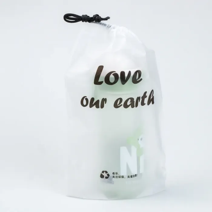 Бутылка для воды 620 мл с многоразовой трубочкой Зеленая (HP17300GR) - изображение 5