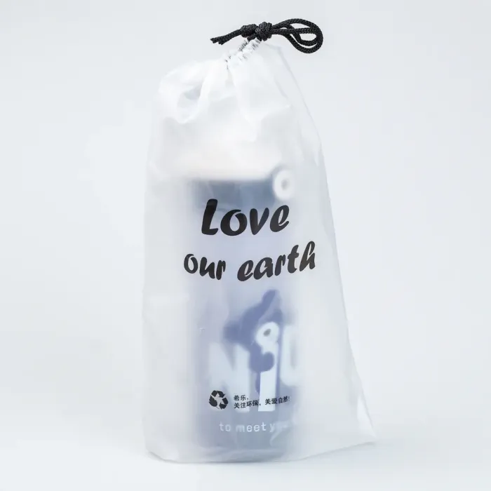 Бутылка для воды 620 мл с многоразовой трубочкой Синяя (HP17300BL) - изображение 5