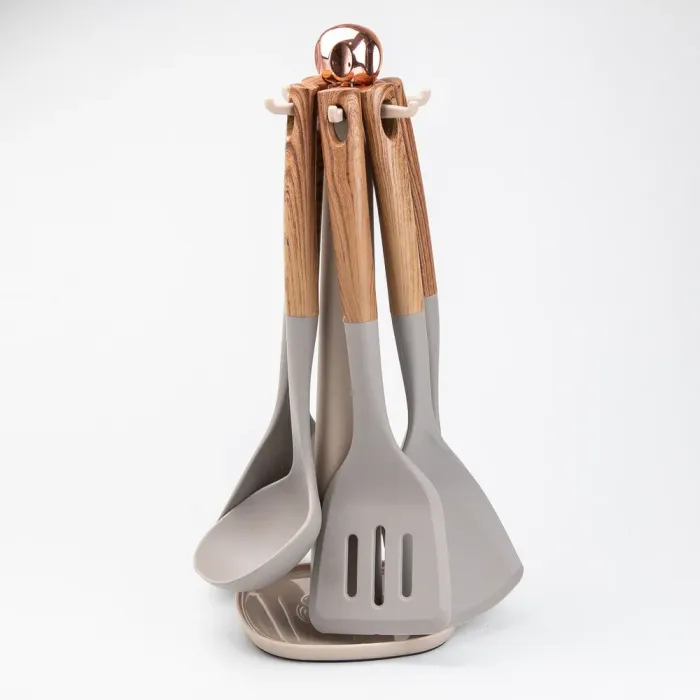 Набір кухонного приладдя 6 штук з підставкою (HP27474) - зображення 2