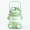 Детский термос с поилкой и ремешком 480 мл зеленый термос с поилкой (HP45604G)