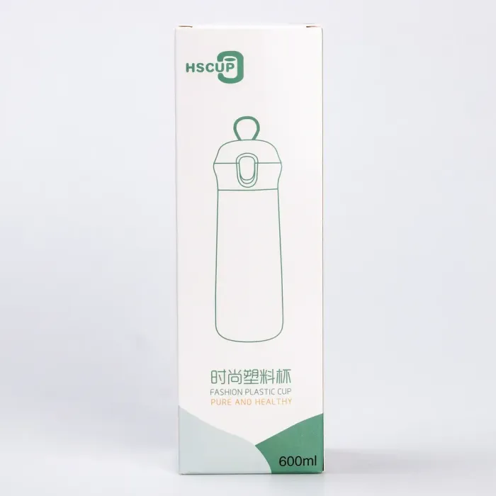 Бутылка Bear Fashion Plastic Cup 600 мл зеленая (HP28496G) - изображение 5