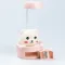 Дитяча настільна лампа світильник з точилкою для олівців "Ведмедик" Рожева (HP12268P)