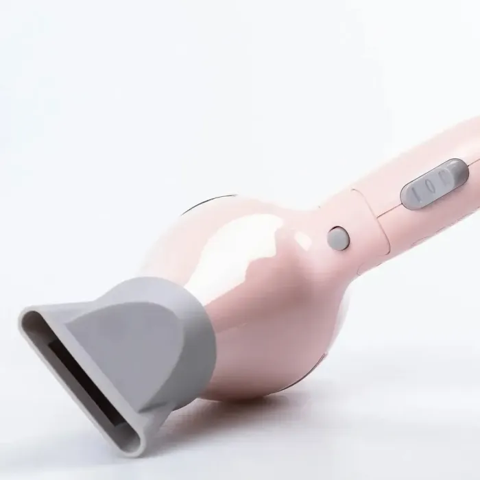 Фен для волосся з концентратором 1000 Вт іонізація 2 режими роботи Рожевий (HPV432P) - зображення 3