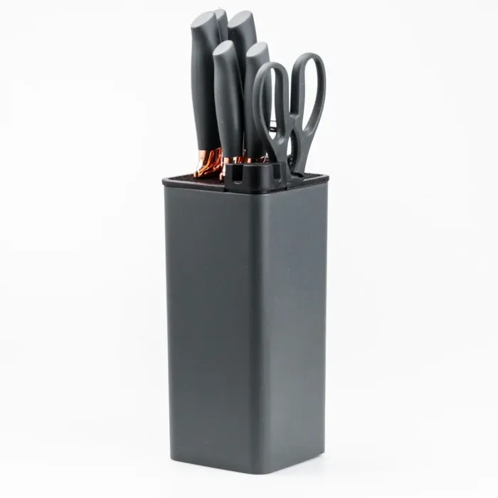 Набор кухонных ножей 5 штук с ножницами и овощечисткой (HP27476) - изображение 7