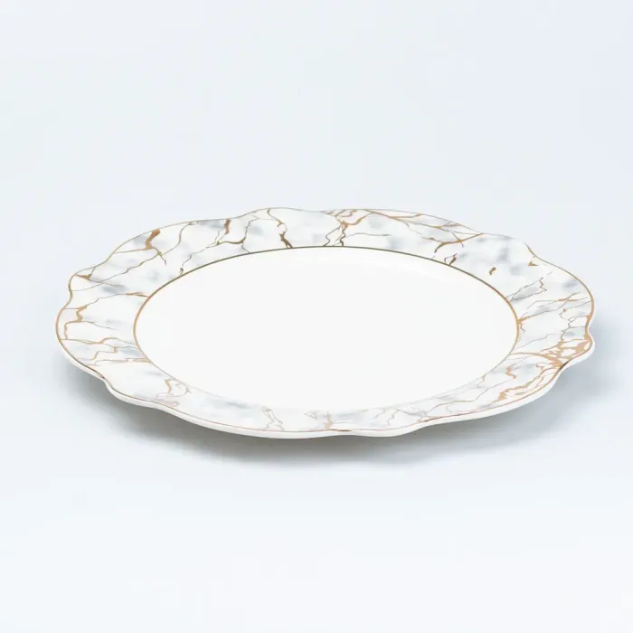 Столовий сервіз тарілок 24 штуки керамічних на 6 персон (HP26471) - зображення 2