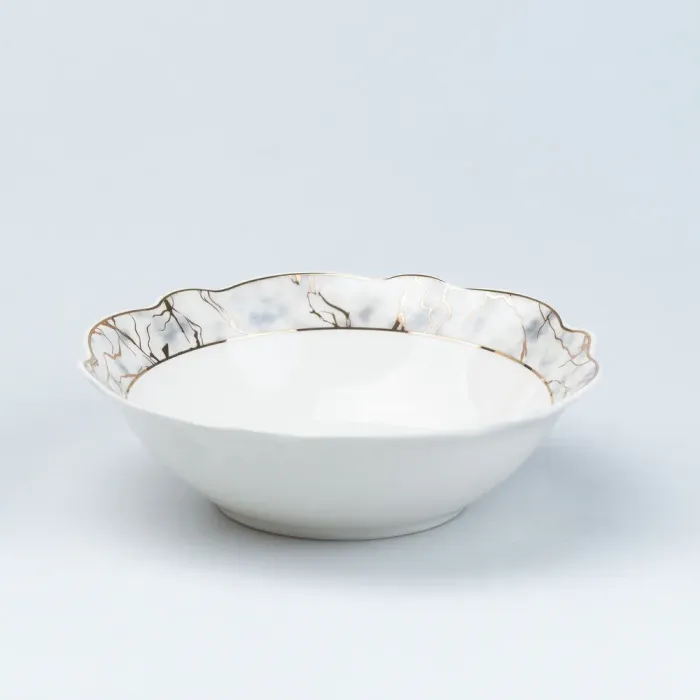 Столовий сервіз тарілок 24 штуки керамічних на 6 персон (HP26471) - зображення 4