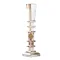 Оригінальний Підсвічник скляний високий 28см Золотистий (HP36555L)