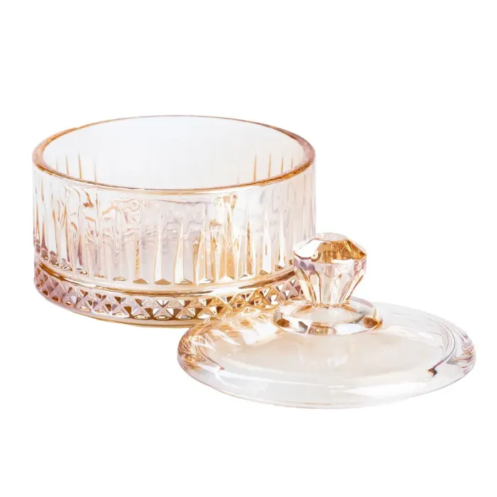 Банка для хранения сыпучих продуктов со стеклянной крышкой (HP594) - изображение 3