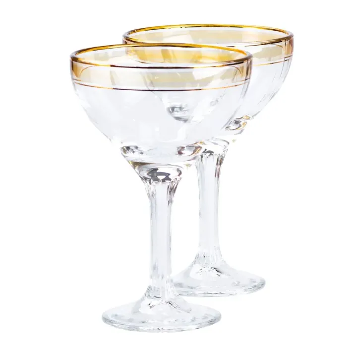 Бокал для коктейлей стеклянный прозрачный (HP544) - изображение 1