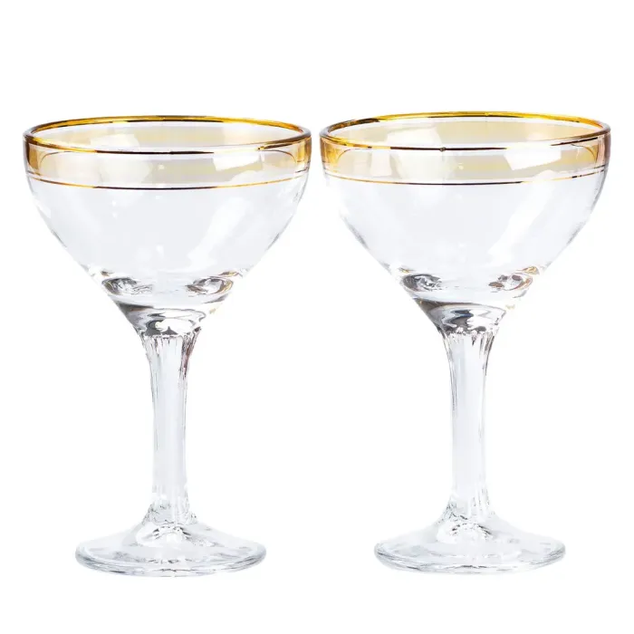 Бокал для коктейлей стеклянный прозрачный (HP544) - изображение 3