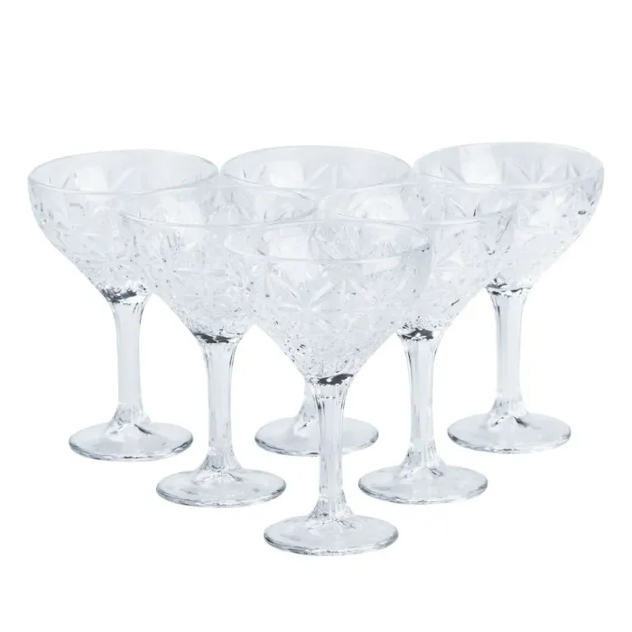 Бокал для мартины стеклянный прозрачный (HP519) - изображение 1