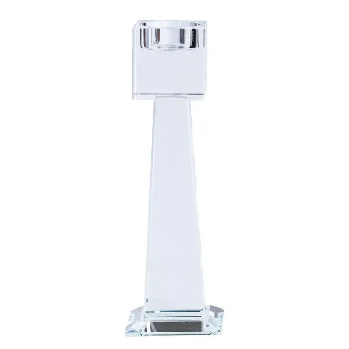 Підсвічник скляний високий 20.5 см Прозорий (HP36560S) - зображення 2