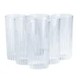 Набір Склянок для води та соку висока скляна прозора (HP4165)