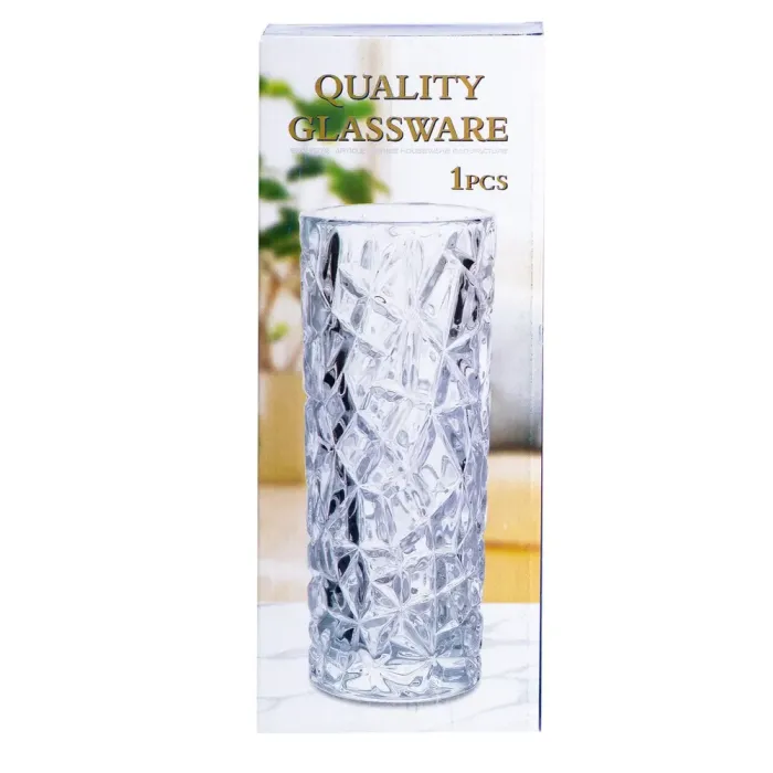 Стеклянная ваза для цветов. (HP4135G) - изображение 3