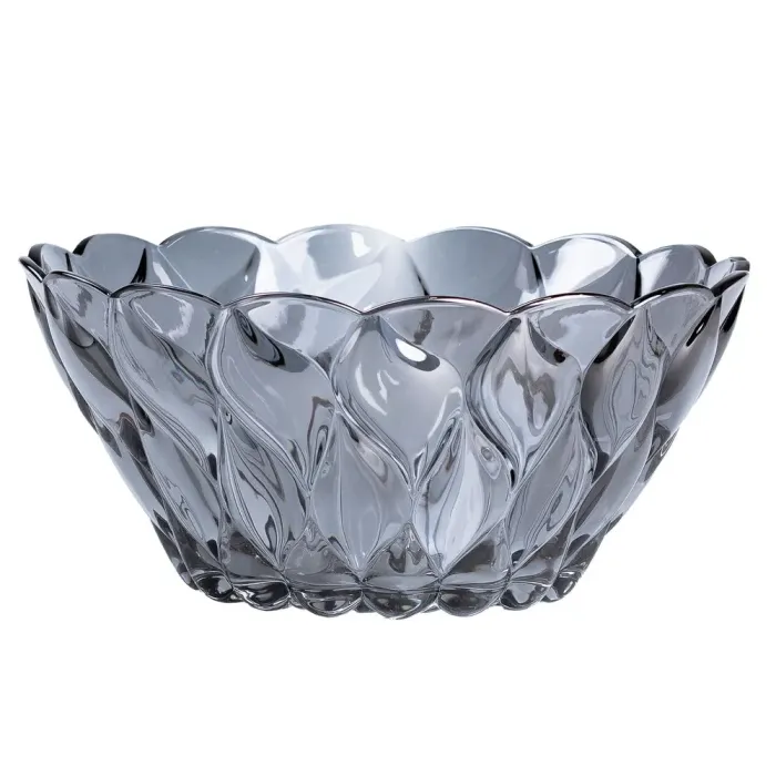 Блюдце скляне кругле глибоке (HP583) - зображення 2