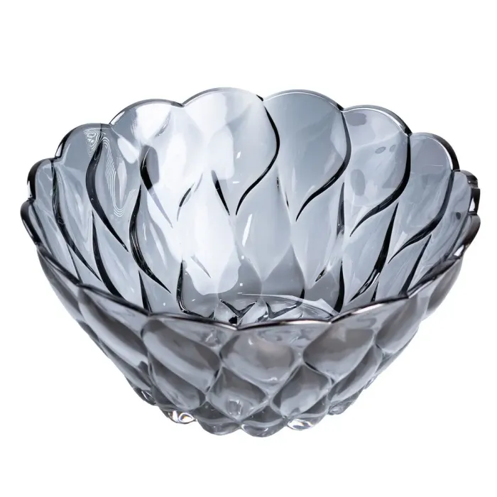 Блюдце скляне кругле глибоке (HP583) - зображення 3