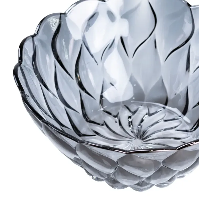 Блюдце скляне кругле глибоке (HP583) - зображення 5