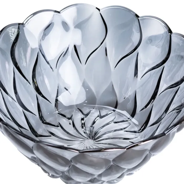 Блюдце скляне кругле глибоке (HP583) - зображення 6