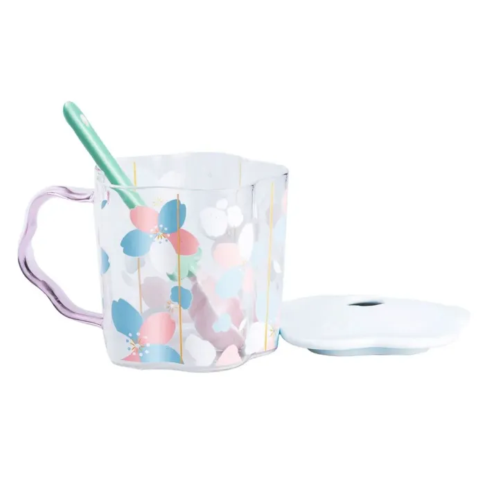 Детская бутылка для воды с пластиковой крышкой и трубочкой (HP7213BL) - изображение 3