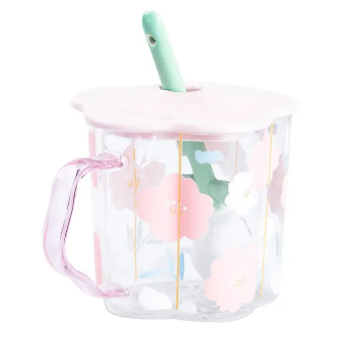 Детская бутылка для воды с пластиковой крышкой и трубочкой (HP7213P) - изображение 4