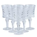 Келих для вина скляний прозорий (HP4158)