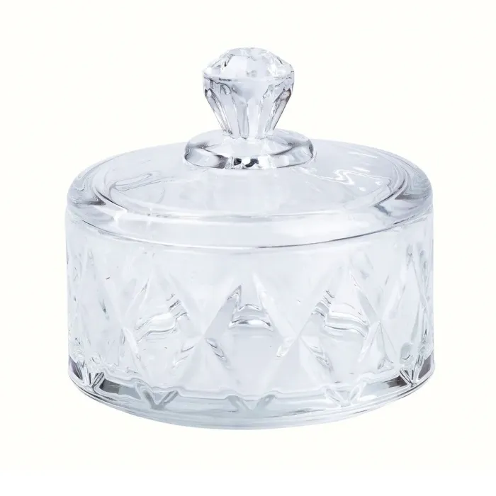 Банка для хранения сыпучих продуктов со стеклянной крышкой (HP5102) - изображение 1