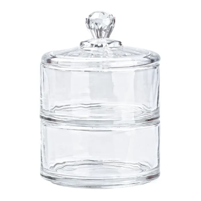 Банка для хранения сыпучих продуктов со стеклянной крышкой (HP5107) - изображение 1