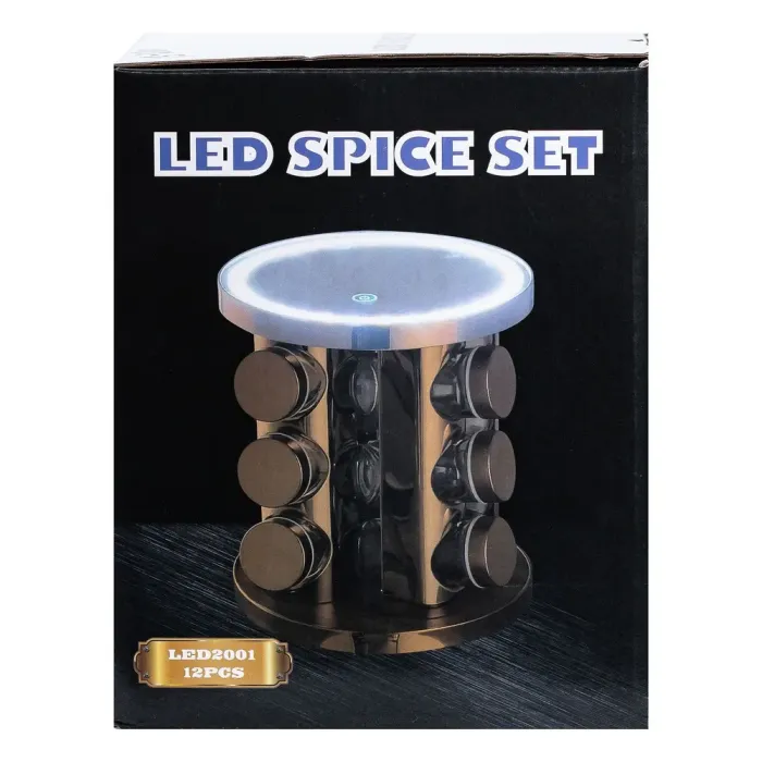 Набор для специй на подставке 12 предметов (HP15284) - изображение 5