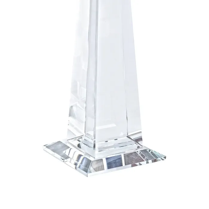 Підсвічник склянний високий 22.5 см Прозорий (HP36560M) - зображення 3